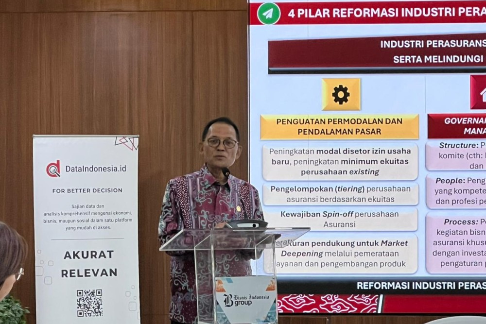 OJK Dorong Reformasi Asuransi 2026, Siapkan Skema Tiering Modal Minimum