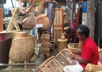 Mendag Lepas 40 Kontainer Ekspor UKM Rotan Binaan Kemendag