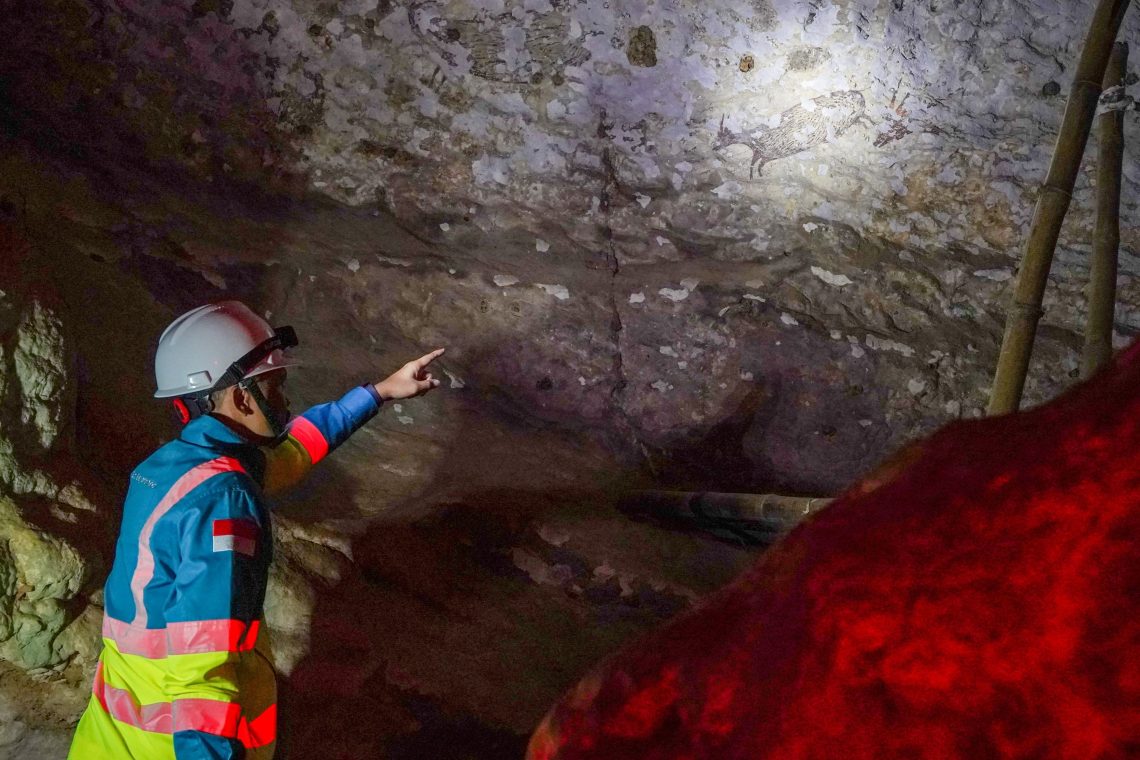 Seni Cadas 44.000 Tahun Tetap Lestari, Indeks Kehati Semen Tonasa Meroket