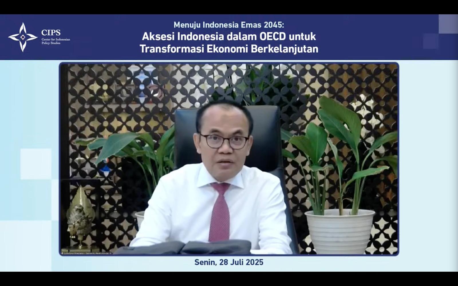 Aksesi Indonesia di OECD Jadi Pengungkit Transformasi Ekonomi Menuju Indonesia Emas 2045