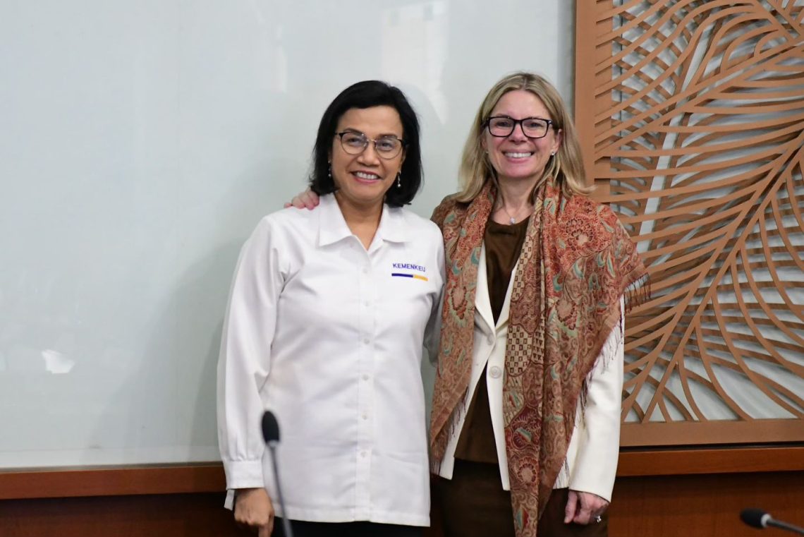 Menkeu Bahas Kinerja Eknomi dengan Managing Director of Operations Wold Bank