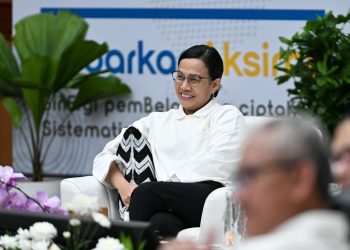 Menkeu Hadiri Pelantikan Anggota Dewas LPI 2025-2030