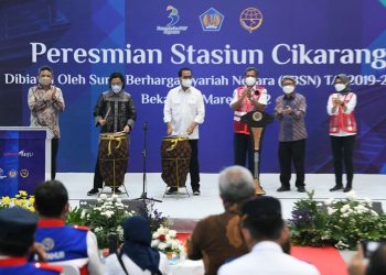 Menkeu: Proyek Stasiun Cikarang Dibiayai oleh SBSN Negara