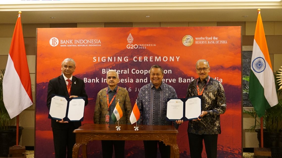 Bank Indonesia dan Reserve Bank India Sepakat Perluas Kerja Sama