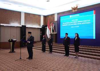 Bank Indonesia Lantik Pemimpin Baru Kantor Pusat