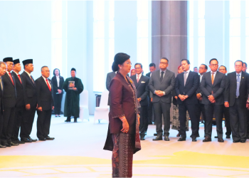 Destry Damayanti Dilantik Kembali sebagai Deputi Gubernur Senior Bank Indonesia