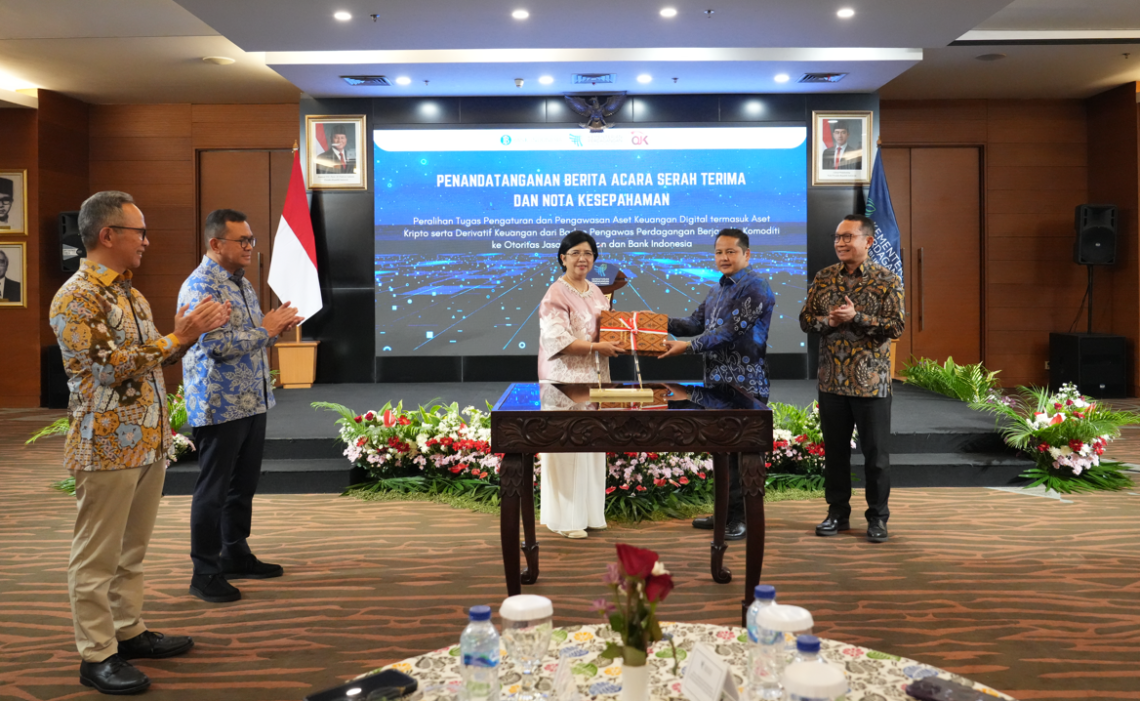 Bappeti Alihkan Tugas Pengawasan dan Pengaturan Aset Keuangan Digital ke OJK dan BI