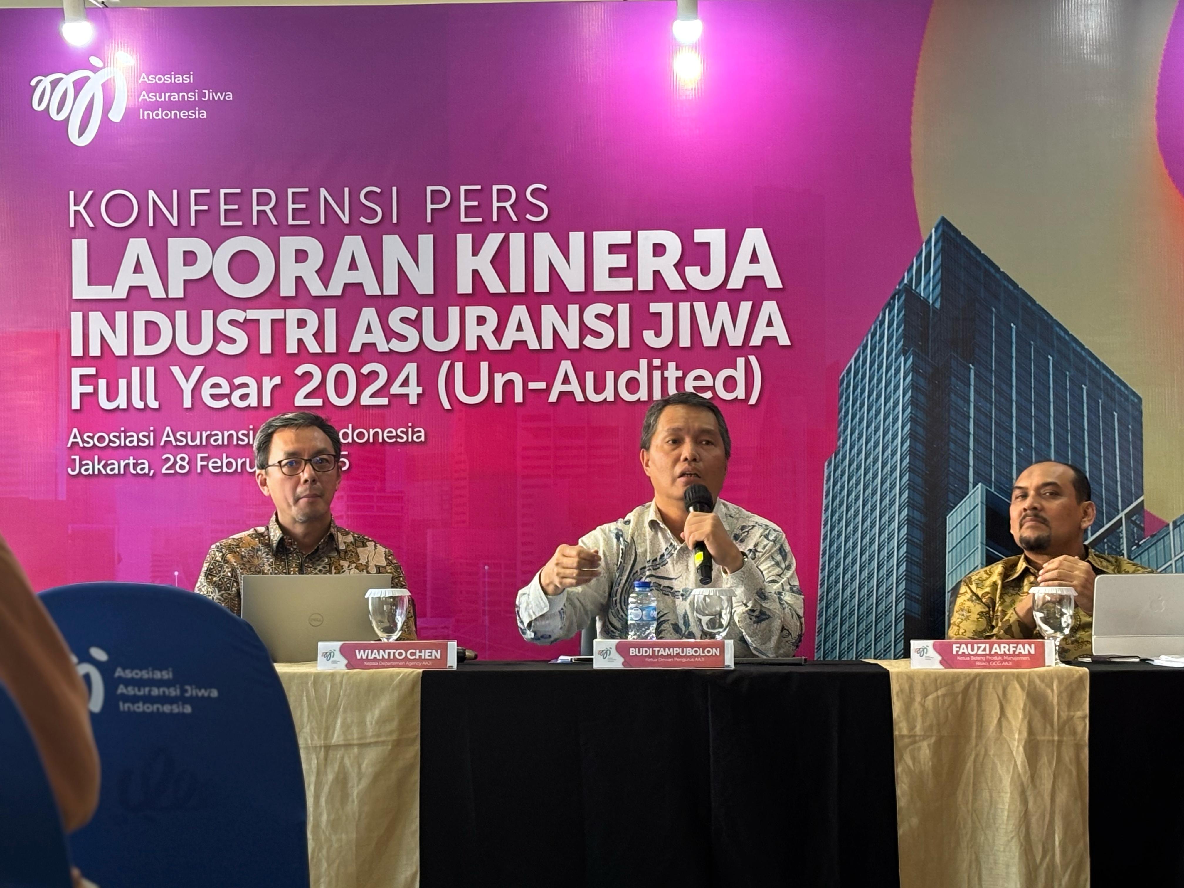 Tahun 2024 Industri Asuransi Jiwa Bukukan Pendapatan Premi Rp185,39 Triliun, Bayar Klaim Rp160,07 Triliun