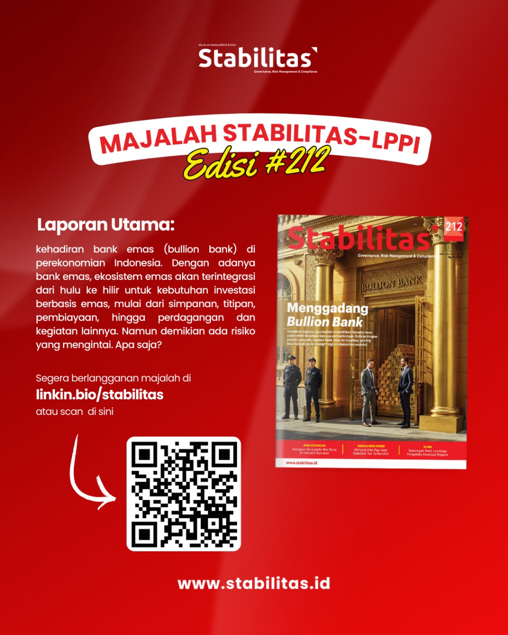 Stabilitas Edisi 212 : Menggadang Bullion Bank
