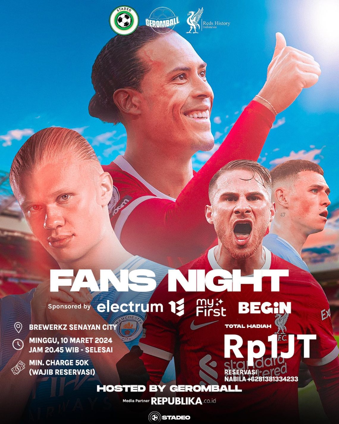 BRI Danareksa Sekuritas Edukasi Pasar Modal di Acara Nobar Sepak Bola